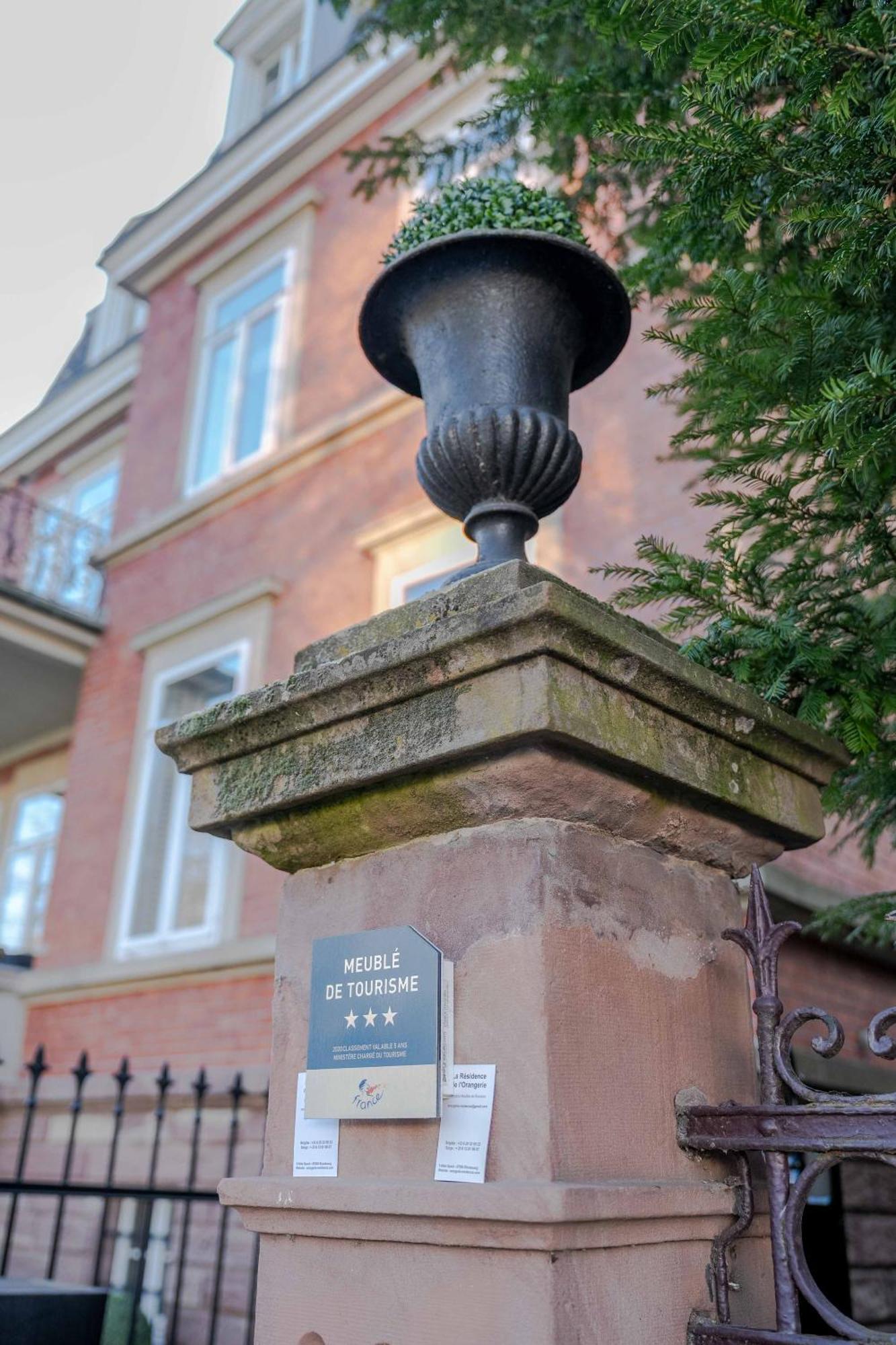 La Residence De L'Orangerie Strasbourg Exterior photo